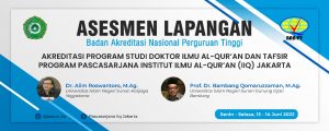 Asesmen Lapangan Akreditasi Program Doktor (S3) IAT IIQ Jakarta