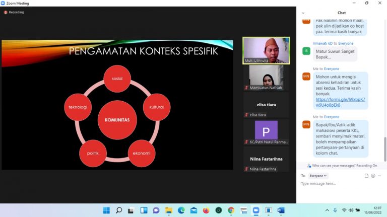 LPKM IIQ Membekali BIMTEK PKM Berbasis Riset Kepada Peserta KKL IIQ 2022