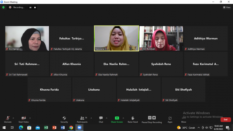 Focus Grup Discussion Penyusunan Road Map Penelitian dan PkM Prodi Pendidikan Agama Islam