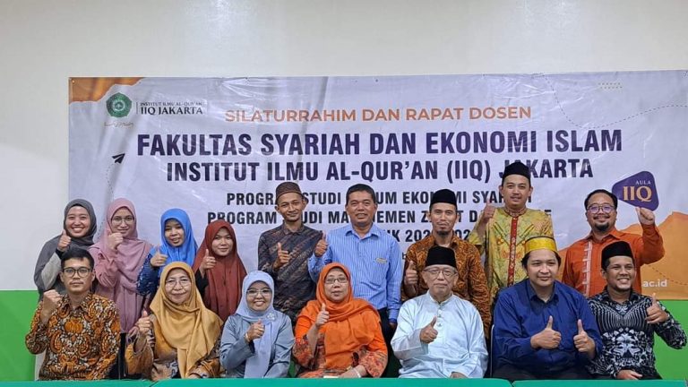 Silaturrahim dan Rapat Dosen Fakultas Syariah IIQ Jakarta