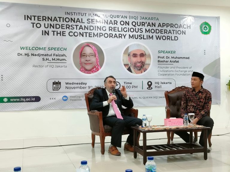 IIQ Jakarta Gelar Seminar International, Hadirkan Imam Bashar Arafat, Tokoh dan Aktifis Islam Amerika